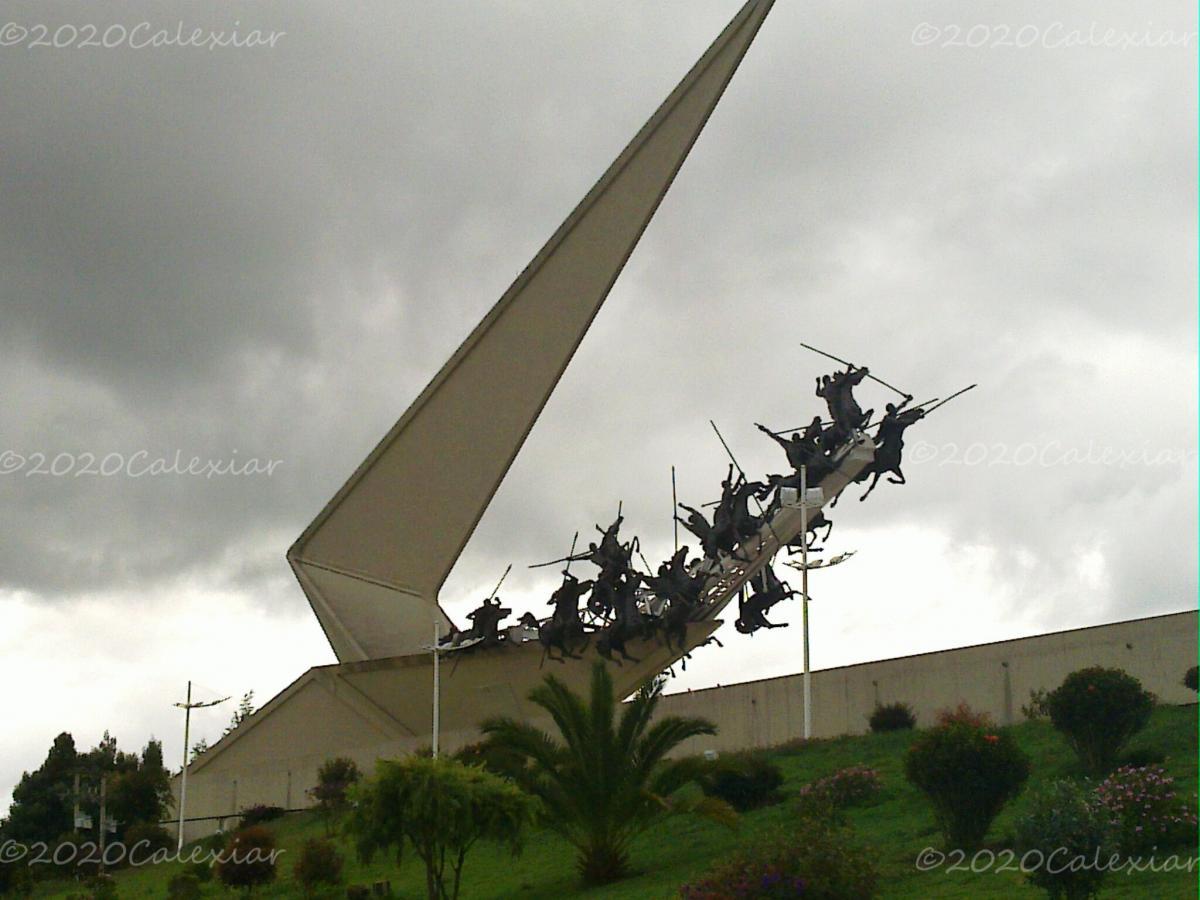 Paipa - Monumento Lanceros