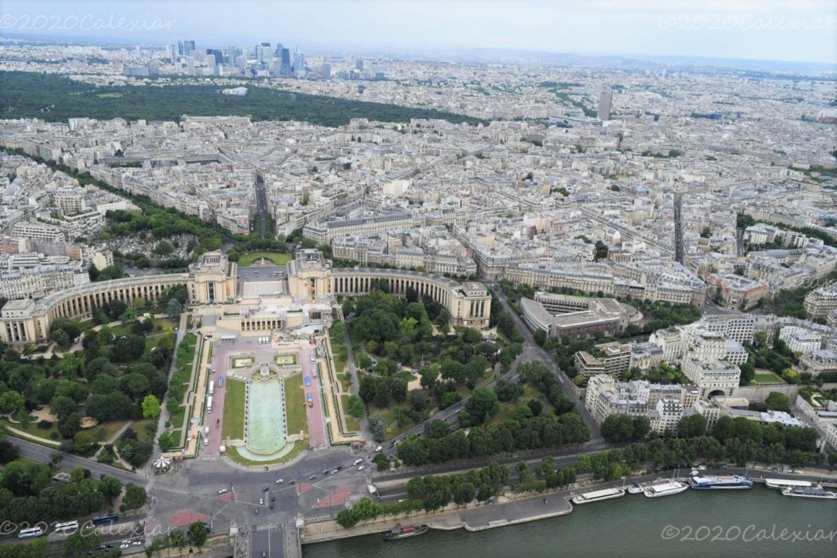 Paris - Francia - Vista de los Champs de Mars