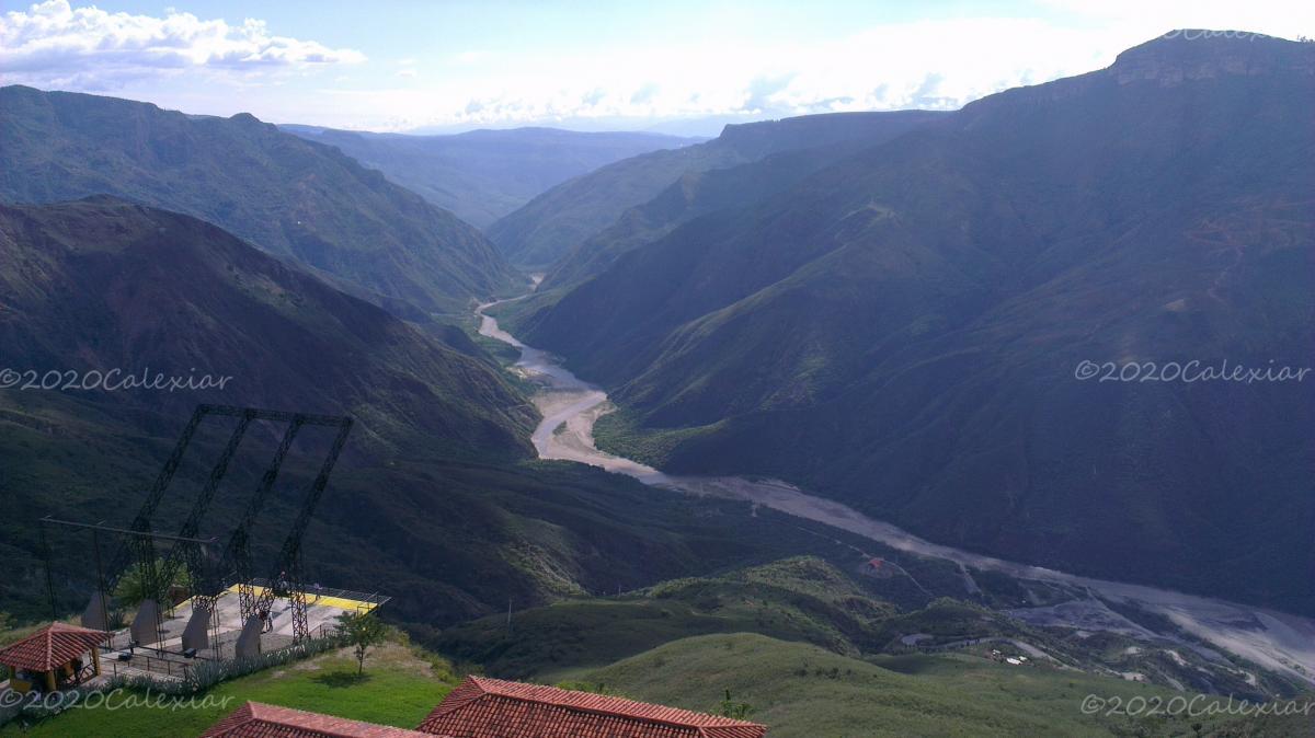 Verde en el Cañón del Chicamocha