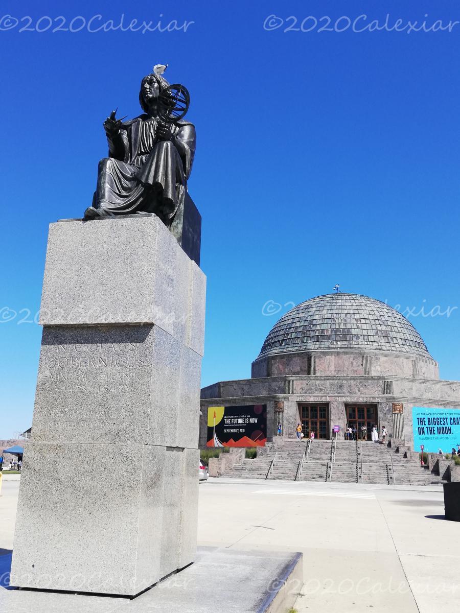 Nicolaus Copernicus Monument - Adler Planetarium