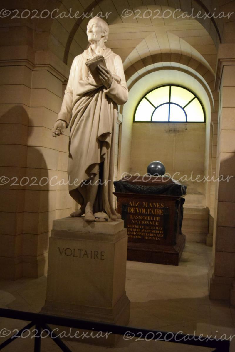 Tumba Voltaire Panteón Paris