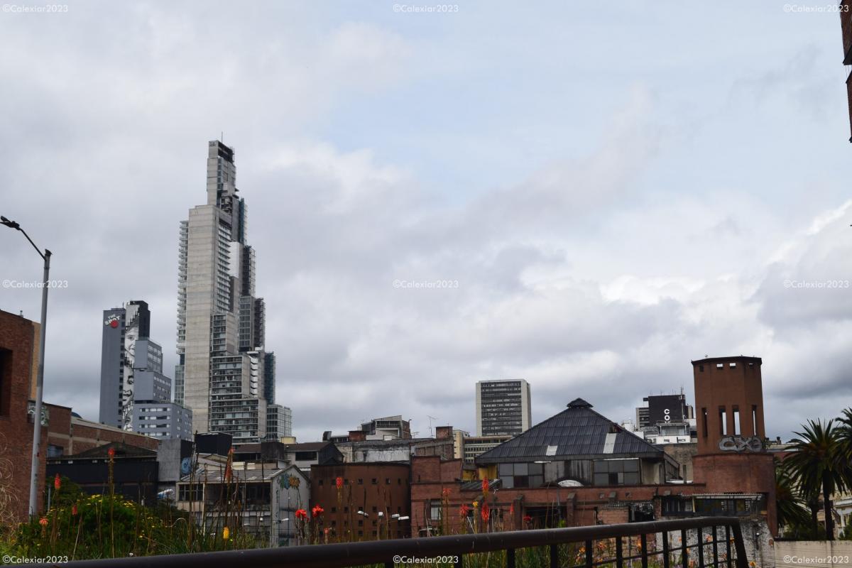 Vista del edificio Bacata